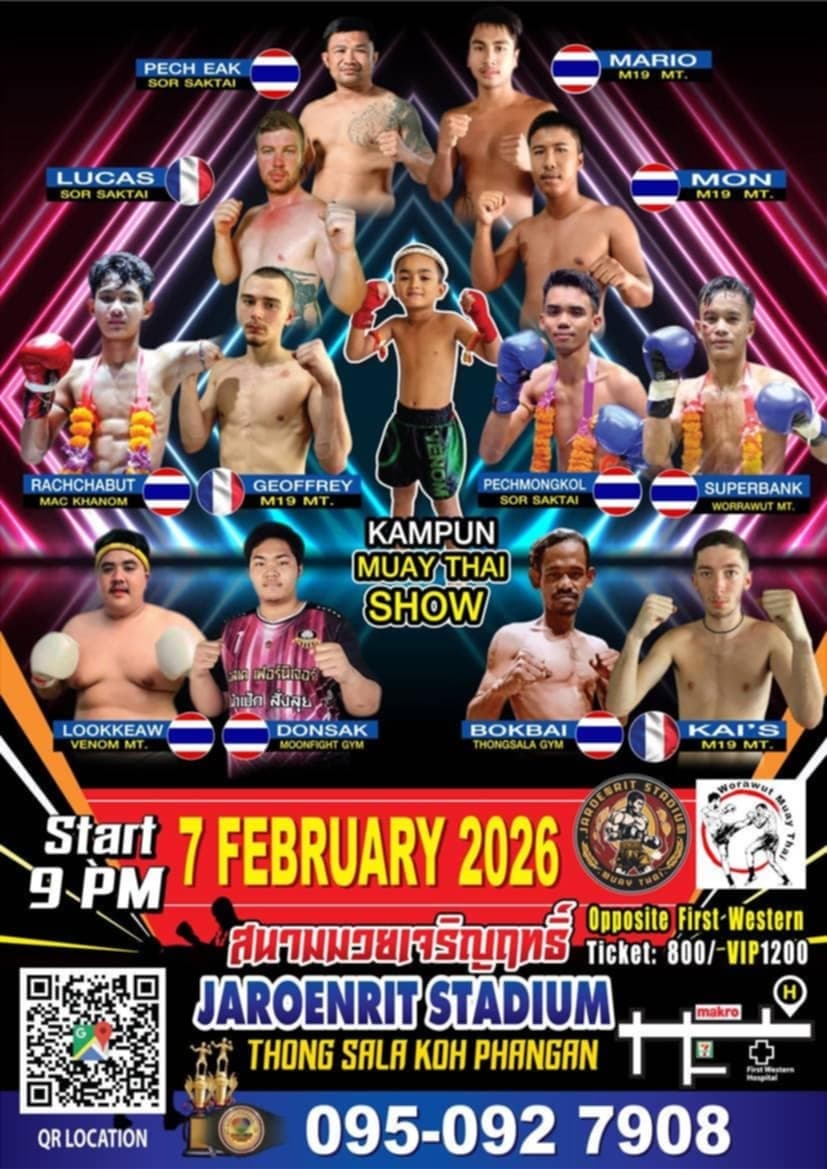 Fight night Jaroenrit Stadium