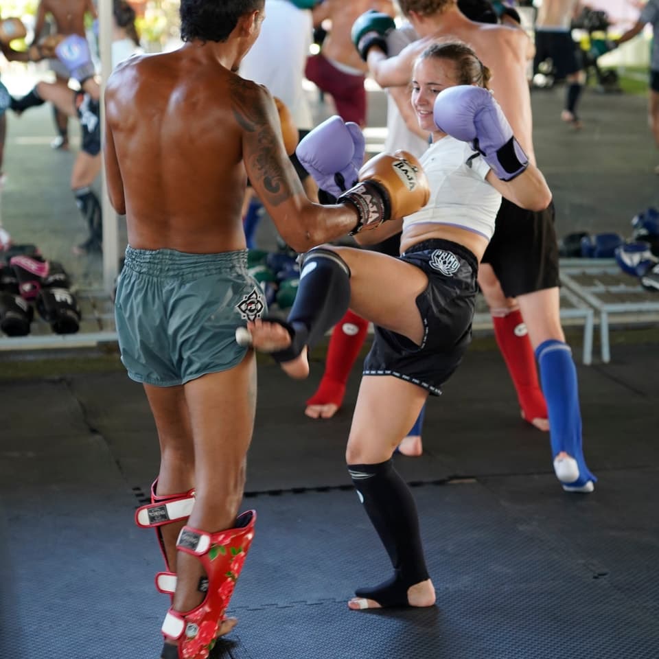 Beginner-friendly Muay Thai class