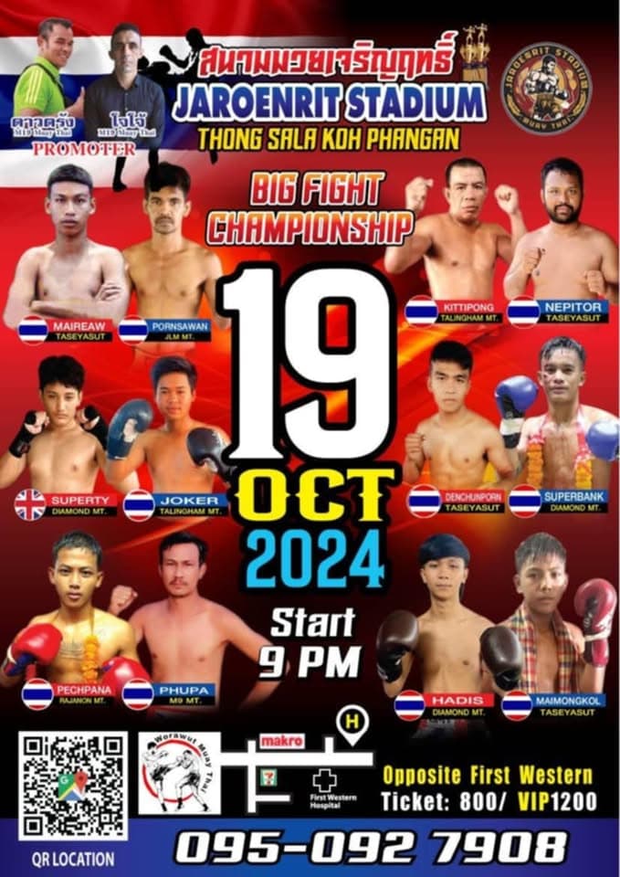 19 October 2024, Jaroenrit Stadium