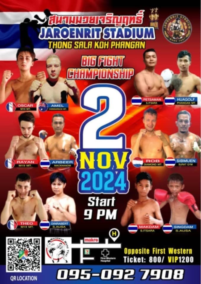 2 November 2024, Jaroenrit Stadium