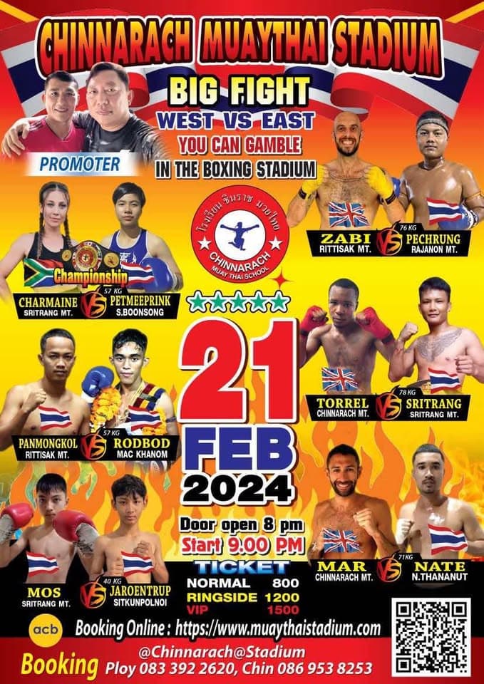 21 February 2025, Chinnarach Stadium