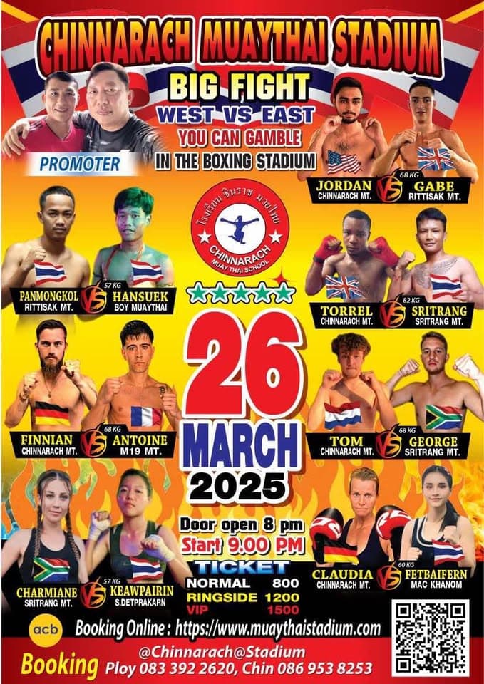 26 March 2025, Chinnarach Stadium
