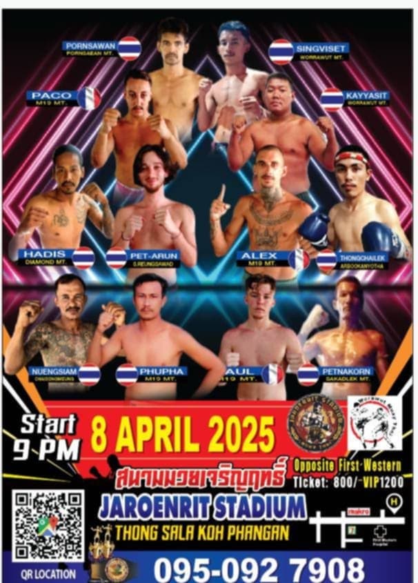 8 April 2025, Jaroenrit Stadium