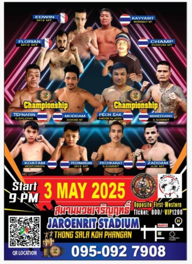 3 May 2025, Jaroenrit Stadium