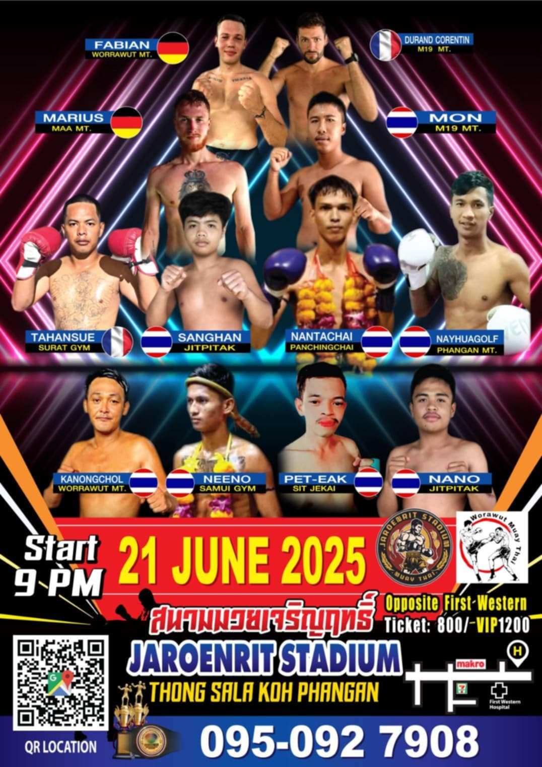 21 June 2025, Jaroenrit Stadium