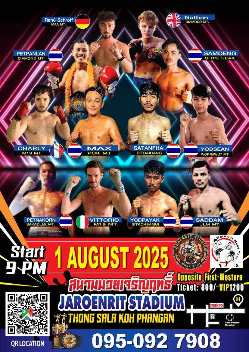 1 August 2025, Jaroenrit Stadium