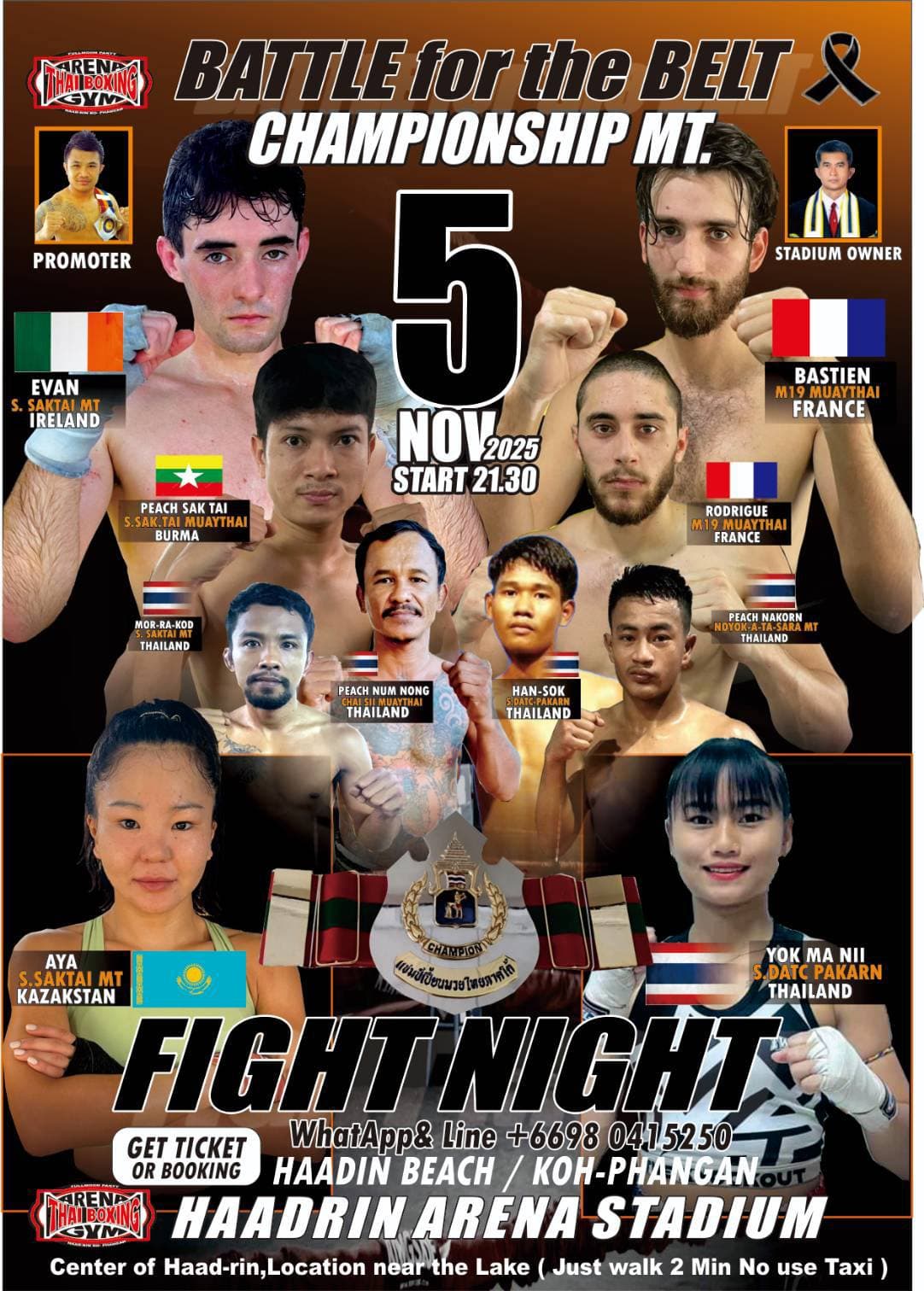 5 November 2025, Haad Rin Arena