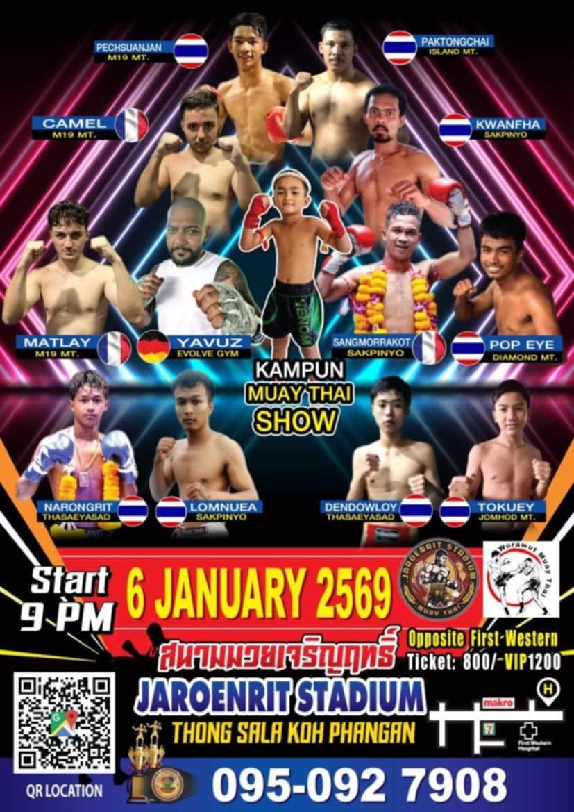 6 January 2026, Jaroenrit Stadium