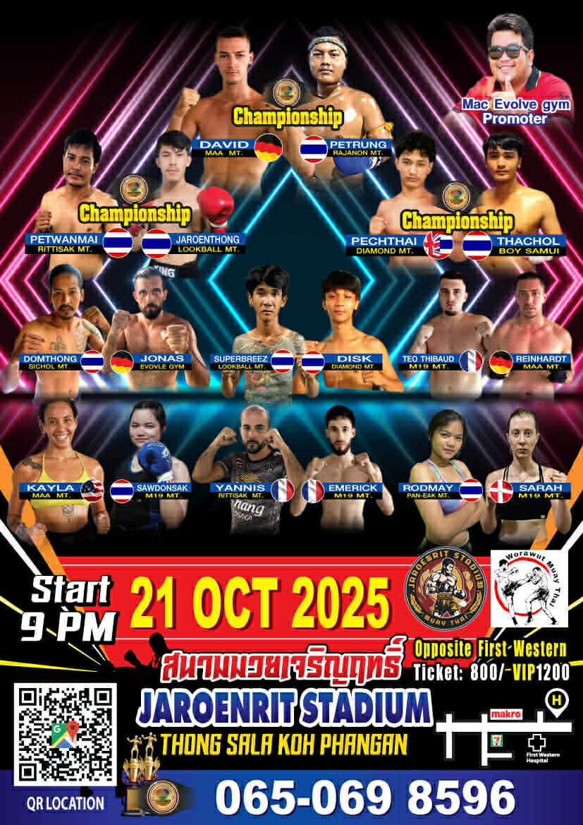 21 October 2025, Jaroenrit Stadium