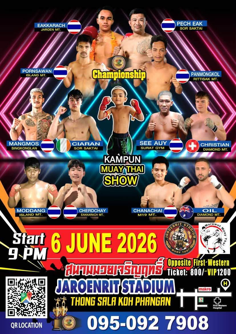 Fight night Jaroenrit Stadium